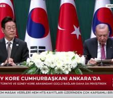  Güney Kore ile Türkiye arasında 6 anlaşma imzaladı