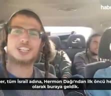 İsrailli işgalcilerden Suriye topraklarında provokatif açıklama: "Hermon Dağı'ndan ilk öncü heyet olarak geldik"