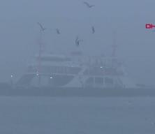 İstanbul Boğazı'nda gemi trafiği durdu