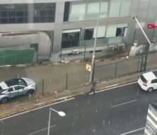 İstanbul'da dolu etkili oldu