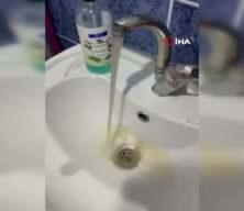 İstanbul'da musluklardan kirli su akmasına vatandaşlardan tepki