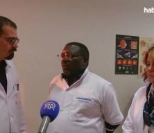 Kongolu doktor Türkiye'de kendisini geliştiriyor!