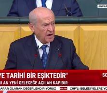 MHP lideri Devlet Bahçeli "Terörsüz Türkiye "çalışmaları hakkında konuştu
