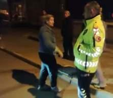 Şoförün kaçtığı kazada sahte şoför planı suya düşünce gazetecilere saldırdı