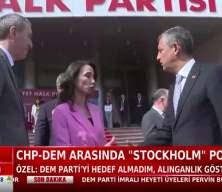 DEM Parti'den CHP'nin 'Stockholm' çıkışına cevap