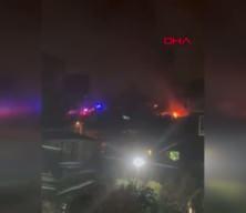 Otoparkta çıkan yangın 14 aracı perte çıkardı