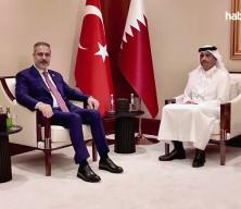 Bakan Hakan Fidan Katarlı mevkidaşı ile görüştü!
