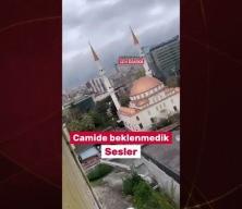 Küçükköy'deki camide büyük skandal!Polis rezaletin faillerini arıyor