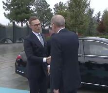 Cumhurbaşkanı Erdoğan  Finlandiya Cumhurbaşkanı Stubb ile görüştü