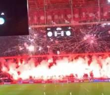 Dünya Ajak maçındaki olayı konuşuyor! Stadı yaktılar