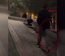 Elindeki bıçakla parktakileri korkutan şüpheli gözaltında