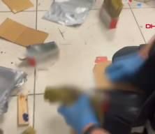  Gümrükler Muhafaza Ekipleri, piyasa değeri 1 milyar 179 milyon TL olan, 394 kilo metamfetamin ele geçirdi