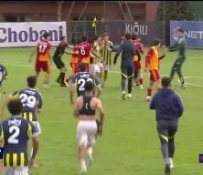 Fenerbahçe U19-Galatasaray U19 derbisinde kavga çıktı!