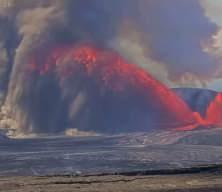 Hawaii'de yanardağ patladı!