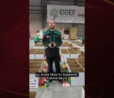 İDDEF'ten Gazze'ye 8 tır yardım