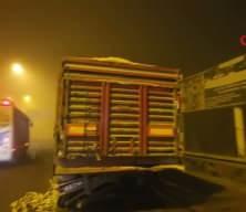 Kütahya’da feci kaza: Tıra arkadan çarpan otomobildeki 4 kişi hayatını kaybetti