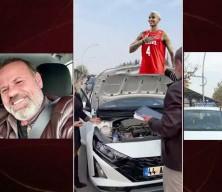 Milli voleybolcu Melissa Vargas direksiyon sınavına girdi!