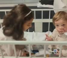  Pitbul saldırısına uğrayan minik Efe ailesiyle ilk kez buluştu