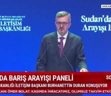 Sudan'daki vahşete İletişim Başkanı Duran'dan uyarı geldi! 'Acil harekete geçilmeli'