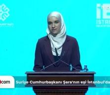 Suriye Cumhurbaşkanı Şara'nın eşi İstanbul Eğitim Zirvesi’nde konuştu
