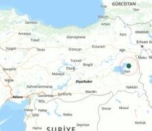 Van'da korkutan deprem!