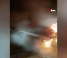 Adana'da otomobil patladı, feci şekilde can verdi