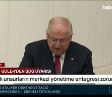 Bakan Güler'den SDG uyarısı!