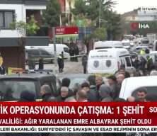 Çekmeköy'de uyuşturucu operasyonu: 1 polisimiz şehit!