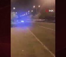 Diyarbakır'da kaza anını anbean kaydettiler