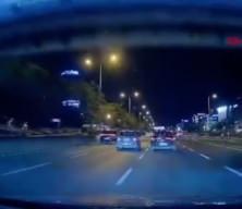 Kadıköy'de makas atan sürücü kazaya sebep oldu