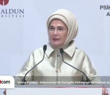 Süleymaniye'de gurur veren tablo! Emine Erdoğan: Anadolu'nun şefkati dünyaya şifa olacak