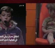 Suriye iç savaşının "sembolü çocuklarının" Hürriyet Günü konuşmaları, duygulandırdı