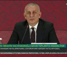 TFF Başkanı yayıncı kuruluştaki yorumculara eleştiride bulundu! Dikkatli olsunlar...