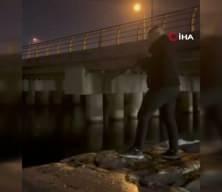 Denize silahla ateş edip ‘ses terapisi’ yazan şahıs gözaltına alındı