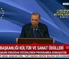 Cumhurbaşkanlığı K&uuml;lt&uuml;r ve Sanat B&uuml;y&uuml;k &Ouml;d&uuml;lleri sahiplerini buldu