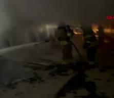 Hatay'da korkutan yangın! &Ouml;ğrenci sınıfları kullanılamaz hale geldi