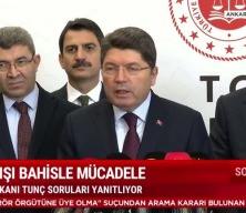 Bakan Tun&ccedil;'tan kritik a&ccedil;ıklamalar: Savcılara yeni yetki ve sanal bahis mesajı