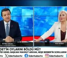 Saadet Partisi lider i canlı yayında Cumhur ittifakına katılabileceklerini belirtti