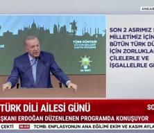 Cumhurbaşkanı Erdoğan "Türk Dünyasının birleşmesi hep engellendi" dedi