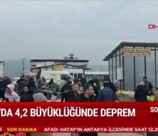 Hatay'da korkutan deprem!