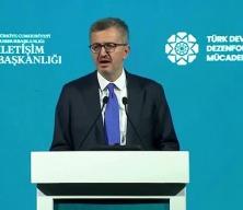 İletişim Başkanı Duran, T&uuml;rk Devletleri Dezenformasyonla M&uuml;cadele Forumu'nda konuştu