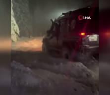 Karab&uuml;k'te kar kalınlığı 40 santimetreye ulaştı!