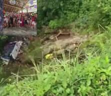 Kolombiya'da katliam gibi kaza! 20 metrelik uçuruma yuvarlandı: 16 ölü