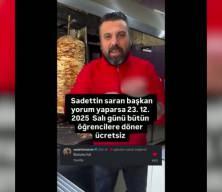 Sadettin Saran d&ouml;nerciye &ouml;ğrenciler i&ccedil;in yorum yaptı: S&ouml;z&uuml;n&uuml; tut