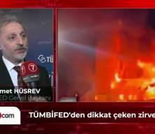 TÜMBİFED'den yangınlarla mücadelede yeni yaklaşım!