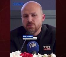 Bilal Erdoğan'dan 1 Ocak &ccedil;ağrısı: &lsquo;Filistin &uuml;mmetin namusu&rsquo;