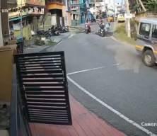 Hindistan'da meydana gelen trafik kazası korkuttu