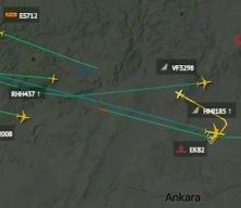 Ankara&rsquo;da d&uuml;şen u&ccedil;ağın radar g&ouml;r&uuml;nt&uuml;leri ortaya &ccedil;ıktı