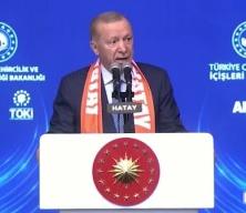 Cumhurbaşkanı Erdoğan: "455 bininci yuvamızın anahtarını sizlere takdim ediyoruz"