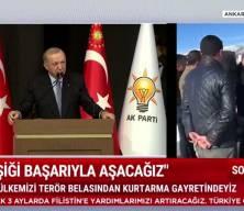 Cumhurbaşkanı Erdoğan mezar başında i&ccedil;ki i&ccedil;en &Ouml;zg&uuml;r &Ouml;zel'e tepki g&ouml;sterdi